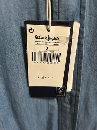 Camisa vaquera Dustin hombre Talla M