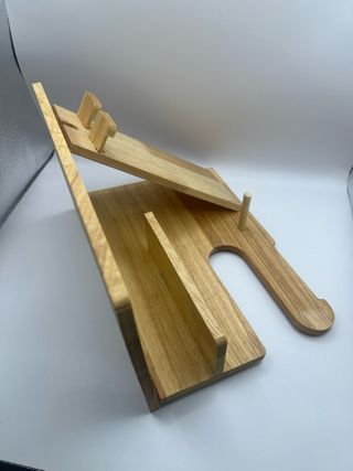 Soporte madera móvil y joyero