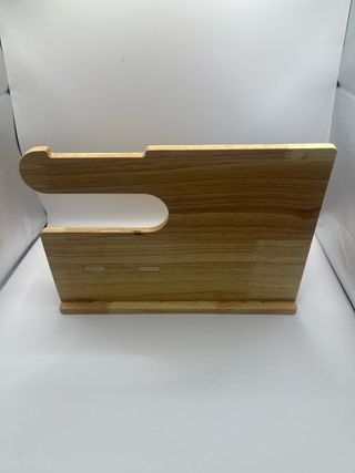 Soporte madera móvil y joyero