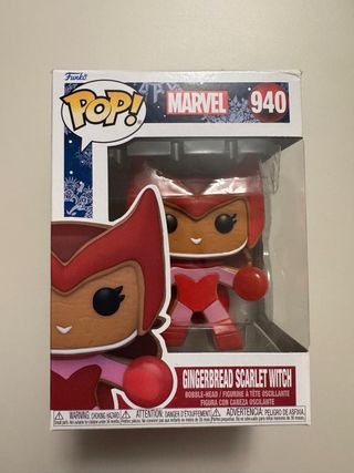 Funko Pop 940 Marvel Gingerbread Scarlet Witch