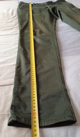 Pantalones Massimo Dutti Talla 40 Verde