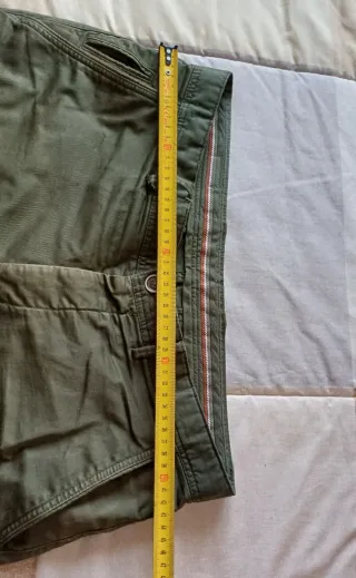 Pantalones Massimo Dutti Talla 40 Verde