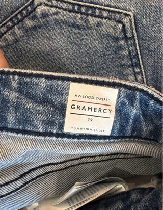 Pantalón mujer Tommy Hilfiger azul