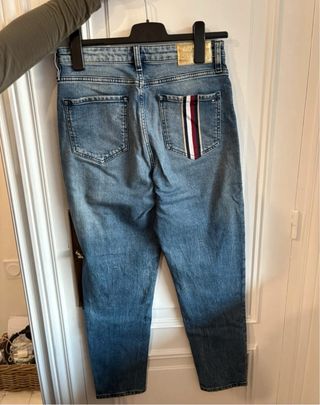 Pantalón mujer Tommy Hilfiger azul