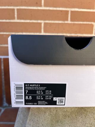 Nike GT Hustle 3 Fundamental White Blue