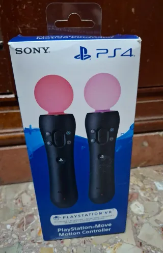 2 mandos de movimiento para VR de PS4