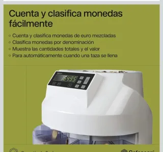 Contadora de monedas Safescan 1250