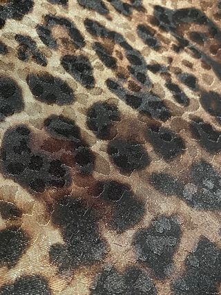 Pantalón Jacquard Animal Print Zara Talla L