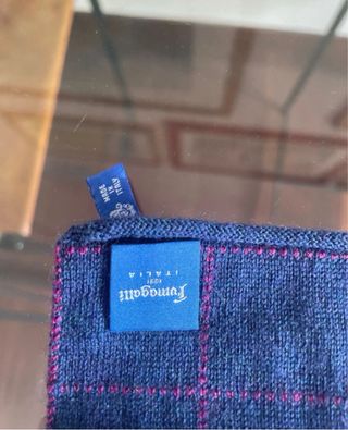 Sciarpa Fumagalli 100% Lana Vergine double face