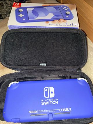 Nintendo switch lite azul