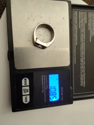 Anillo Compromiso Rosa Francia  Platino