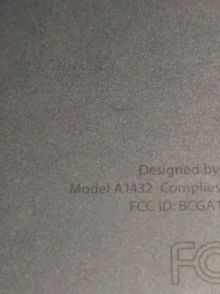 iPad Mini 1ª Gen "A1432" Gris (7,9 pulg.)