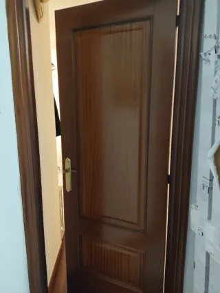 Puerta interior Sapelly abatible