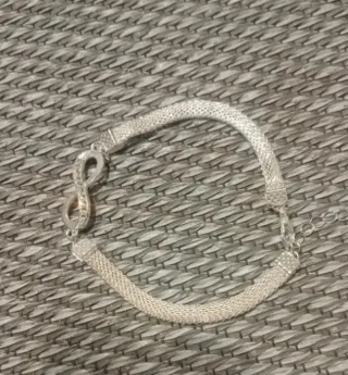 Pulsera Infinito Plata