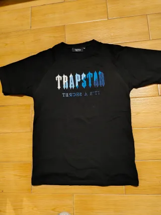 Camiseta Trapstar Negra Bordada