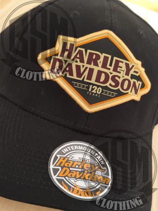 Cappellino Harley Davidson 120th rombo