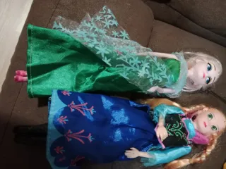 Muñecas Elsa y Anna Frozen