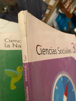 Libro  Ciencias Sociales 3 primaria.