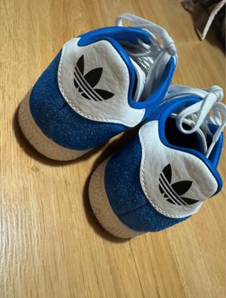 Adidas Gazelle Unisex Azul/Blanco