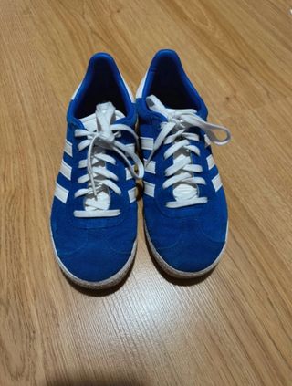 Adidas Gazelle Unisex Azul/Blanco