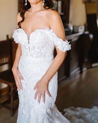 Vestido de Novia Rosa Clará Eliza