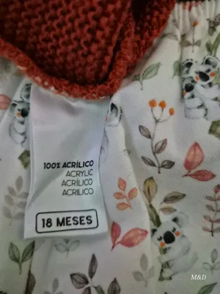 Conjunto bebé Juliana Jersey y pololos