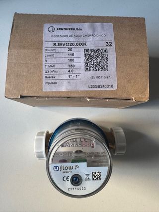 Contador Agua Conthidra SJ EVO DN20 Q3 4,0 m³