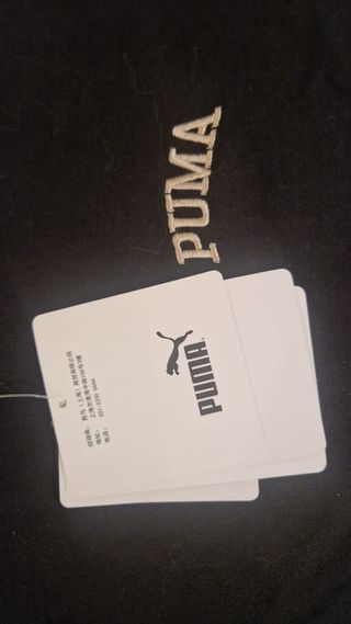 Camiseta Puma Niña Negra