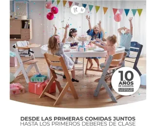 Kinderkraft ENOCK Trona bebé de Madera