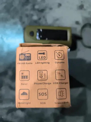 Radio de emergencia FM AM multifunción