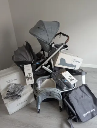 Carro Bebé Uppababy Vista + Accesorios