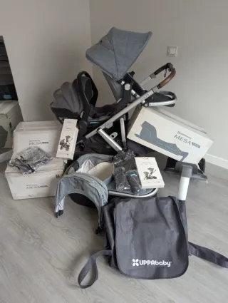 Carro Bebé Uppababy Vista + Accesorios