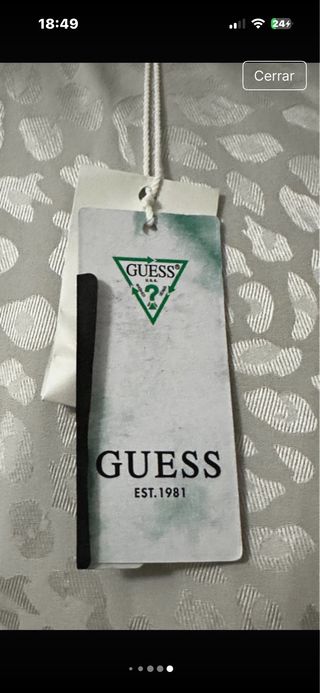 Vestido manga larga estampado