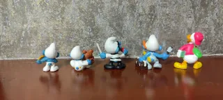 Figure PVC Puffi e Paperino Vintage anni '80