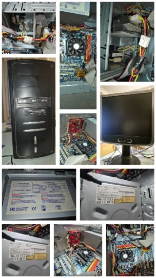 PC Sobremesa + Monitor para Piezas o reparar