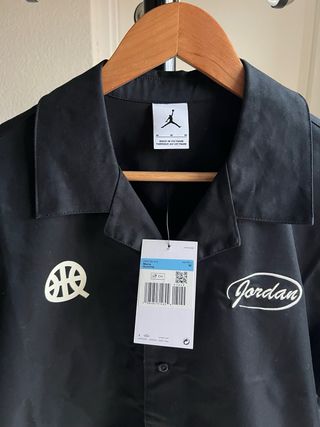 Camisa Nike Jordan Quai 54 Negra Manga Corta