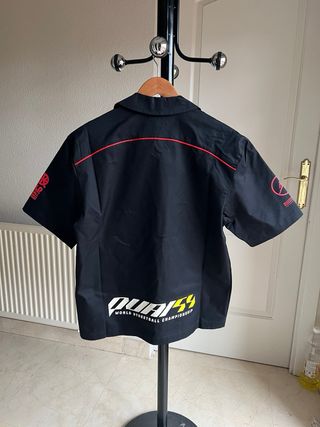 Camisa Nike Jordan Quai 54 Negra Manga Corta