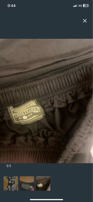 Conjunto Denim Tears Negro Estampado