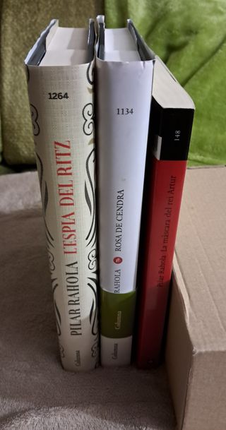 Lote de 3 libros de PILAR RAHOLA