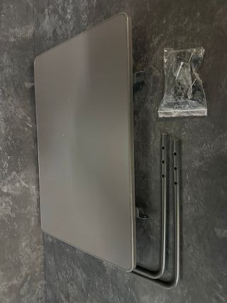 Mesa Balcón Plegable Aktive Gris