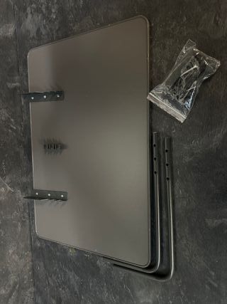 Mesa Balcón Plegable Aktive Gris