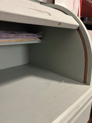 Escritorio Secreter Madera Verde Agua