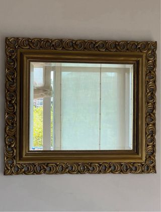 Espejos Madera Antiguos Dorados