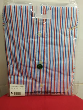 Preciosa camisa de hombre de manga larga