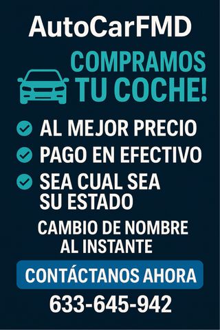 Auto car Fmd compro tu coche