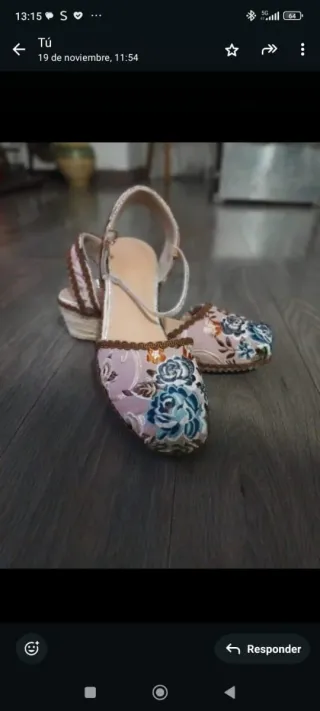 Espardeñas de fallera