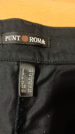Pantalón negro largo talla 44