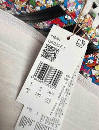 Adidas x Disney Gazelle J Talla 36 2/3