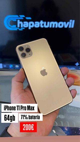 iPhone 11 Pro Max 64GB Dorado