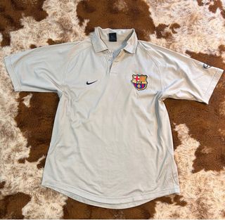 Polo Nike FC Barcelona Beige s’2000